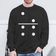 Domino Stein 2Ã4 Tile Stone Carnival Costume Sweatshirt Geschenke für alte Männer