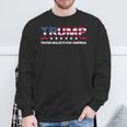 Donald Trump 2024 Recibiendo Balas Por Estados Unidos En Las Elecciones Camisa de entrenamiento Regalos para ancianos