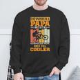 Downhill Papa Bicycle Bike Mtb Sweatshirt Geschenke für alte Männer