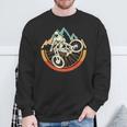 Downhillintage Mountain Bike Boys Mountain Bike Sweatshirt Geschenke für alte Männer