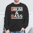 Drum & Bass Rum & Ass Rave Party Edm Dj House Music Sweatshirt Geschenke für alte Männer