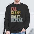 Eat Sleep Rally Repeat Rally Driving Sweatshirt Geschenke für alte Männer