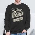 Élu Meilleur Barbier Du Monde Humour Coiffeur Cadeau Barbe Sweater e Cadeaux pour les vieillards