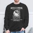 Escalada Zombie Apocalipsis Habilidad Escalador Gracioso Camisa de entrenamiento Regalos para ancianos