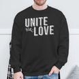 Family & Friends Get Together Unite With Love Sweatshirt Gifts for Old Men