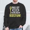 Fancy Dress Folk Music Das Ist Mein Schlager Costume Sweatshirt Geschenke für alte Männer