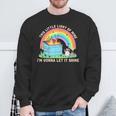 Feral Raccoon Meme Sweatshirt | Raccoons Team Trash | Fun Unisex Top Gifts for Old Men