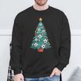 Football Christmas Tree Outfit For The Holidays Sweatshirt Geschenke für alte Männer