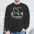 Forestry Sayings Tree Cutter Forestry Worker Sweatshirt Geschenke für alte Männer