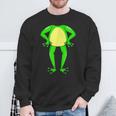 Frog Body Costume For Carnival And Fancy Dress Sweatshirt Geschenke für alte Männer