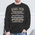 Bonus Dad Stepfather Saying Father's Day Christmas Sweatshirt Geschenke für alte Männer