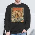 Capybara Ramen Noodle Japanese Anime Manga Kawaii Sweatshirt Gifts for Old Men
