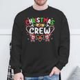 Christmas Crew Santa Dabbing Family Pyjamas Sweatshirt Geschenke für alte Männer