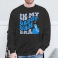 In My Daddy Dan Era Retro Dad Fathers Day Sweatshirt Gifts for Old Men