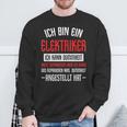 Electrician Sayings Accident Training Sweatshirt Geschenke für alte Männer