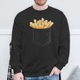 Fries Fast Food Chips In Your Bag Sweatshirt Geschenke für alte Männer