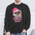 Hamster Sadhamster Hamstie Meme Schlafi Schlafi Sweatshirt Geschenke für alte Männer