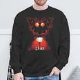 Mothman Moth Lamp Weirdcore Oddly Specific Meme Sweatshirt Geschenke für alte Männer