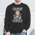 With Otter Sind Süß Ich Bin Süß Also Bin Ich Ein Otter Sweatshirt Geschenke für alte Männer