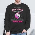 People Costume Unicorn For Carnival Fancy Dress Sweatshirt Geschenke für alte Männer