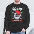 Santa Humour Adult Sweatshirt Geschenke für alte Männer