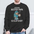 Sleep Papa Official Best Dad Sleep Sweatshirt Geschenke für alte Männer