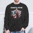 Trump Daddy's Home White House Sweatshirt Gifts for Old Men