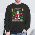 Ugly Christmas Darts Feliz Navidarts Sweatshirt Geschenke für alte Männer