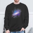 Galaxy Space Planets Universe Stars Moon Astronomer Sweatshirt Geschenke für alte Männer