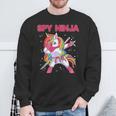 Gaming Spy Unicorn Ninja Gamer Gaming Enthusiast Sweatshirt Geschenke für alte Männer