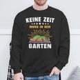 Gartenbahn Steam Train Model Railway Garden Slogan Sweatshirt Geschenke für alte Männer