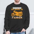 'Geboren Um S-51 Zu Fahren' Simson S51 Oldtimer Sweatshirt Geschenke für alte Männer