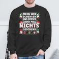 We Give Us Nothing Xmas Christmas S Sweatshirt Geschenke für alte Männer