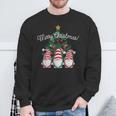 Gnome Gnome Christmas Jumper Merry Christmas Sweatshirt Geschenke für alte Männer