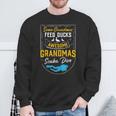 Some Grandmas Feed Ducks Awesome Grandmas Scuba Dive Sweatshirt Gifts for Old Men