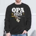 Grandpa 2025 Loading Expectant Grandpa Sweatshirt Geschenke für alte Männer