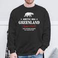 Greenland Polar Bear Sweatshirt Geschenke für alte Männer