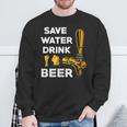 Guardar Agua Bebida Cerveza Citas Divertidas Cerveza Beber Camisa de entrenamiento Regalos para ancianos