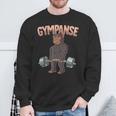 Gympanse Bodybuilding Fitness Gym Sweatshirt Geschenke für alte Männer