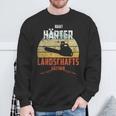 Hard Hardener Landscaper Chainsawintage Sweatshirt Geschenke für alte Männer