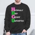 Hbcu Pink And Green Historically Black College University Sweatshirt Gifts for Old Men