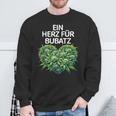 A Heart For Bubatz Bubatz Saying With Heart Bubatz Sweatshirt Geschenke für alte Männer