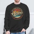 Heino The Man Of Mythos The Legend First Name Sweatshirt Geschenke für alte Männer