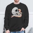 Hognose Snake Skull Albino Morph Dramatic Danger Noodle Premium Sweatshirt Gifts for Old Men