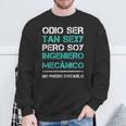 Hombre Ingeniero Mecanico Sexy Regalo Original Graduación Camisa de entrenamiento Regalos para ancianos