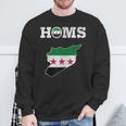 Homs Syria Free Syria Flag Syrian Sweatshirt Geschenke für alte Männer