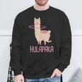 Hulapaka Alpaca Lama Hula Hooping Hoops Hoop Dance Hullern Sweatshirt Geschenke für alte Männer