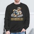 Humble Rapper Teddy Bear Hustle Sweatshirt Gifts for Old Men