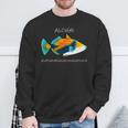 Humuhumunukuapua'a Olelo Hawaiian Reef Triggerfish Sweatshirt Geschenke für alte Männer