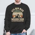 Ich Bin Nur Wegen Dem Kaiserschmarrn Hier Bergsteiger Hiking S Sweatshirt Geschenke für alte Männer